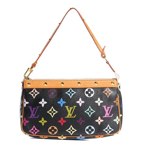 louis vuitton multi color pochette|louis vuitton multicolor monogram.